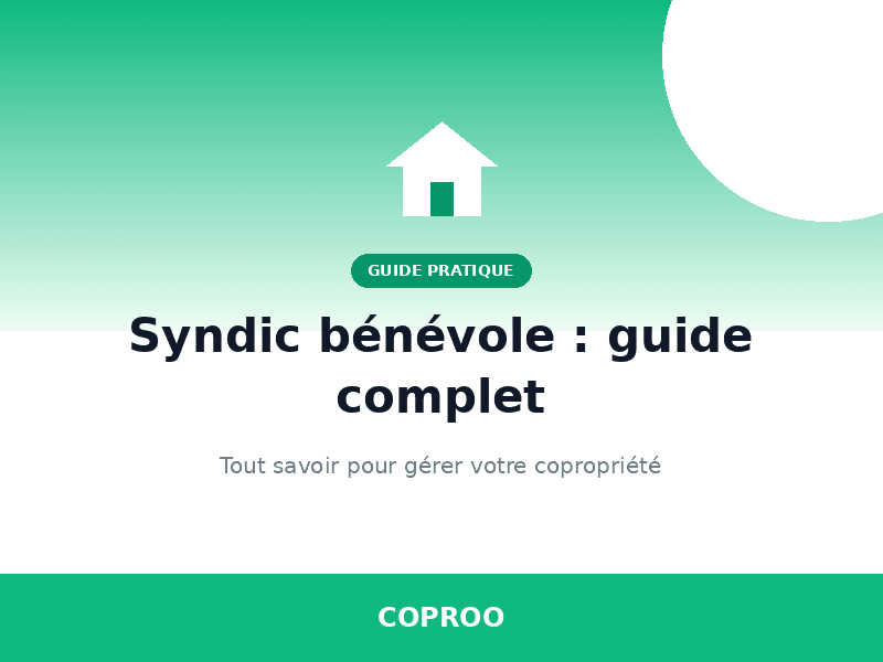 Syndic benevole : guide complet