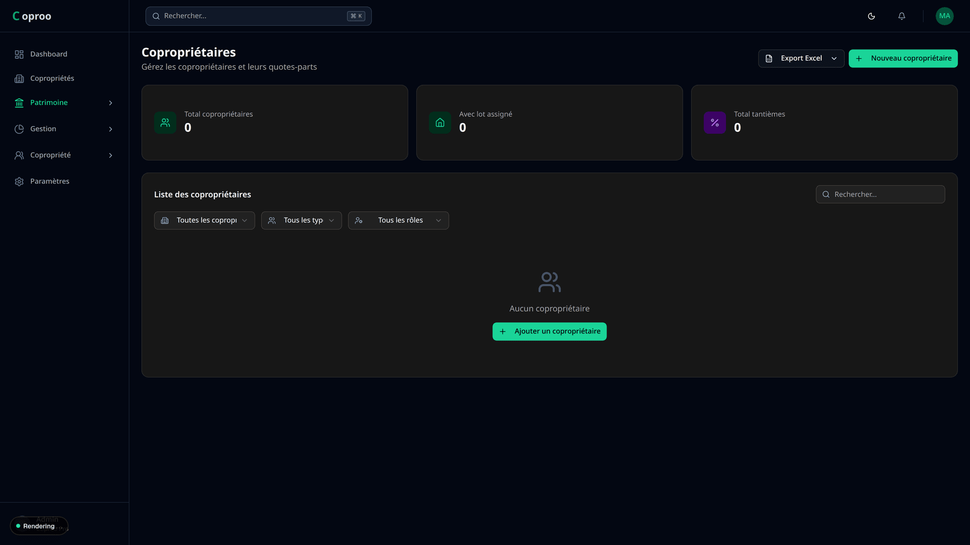 Annuaire copropriétaires
